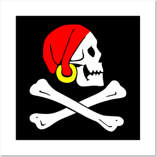 Skull & Crossbones Posters and Art